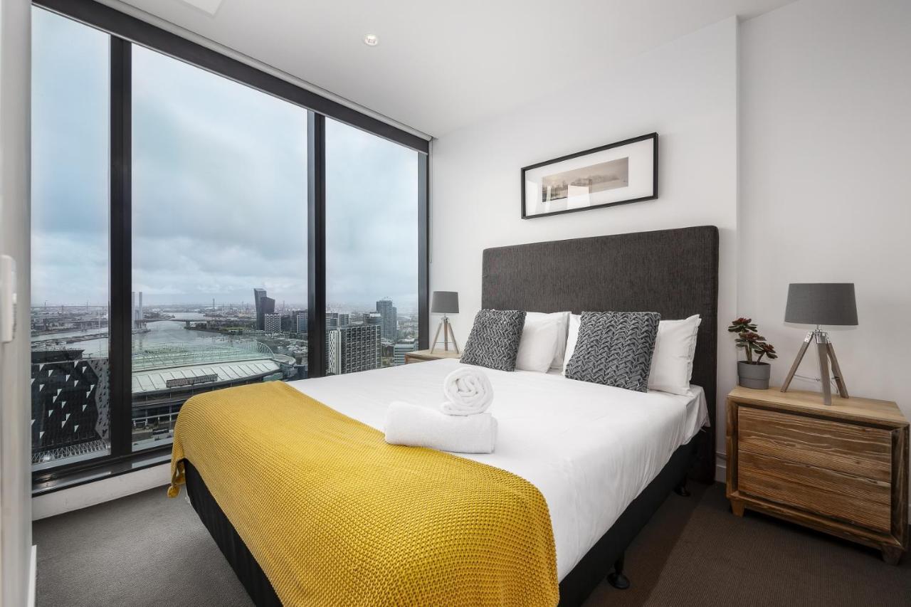 Hudson Sea View Apartments Southern Cross Station Cbd Мелбърн Екстериор снимка