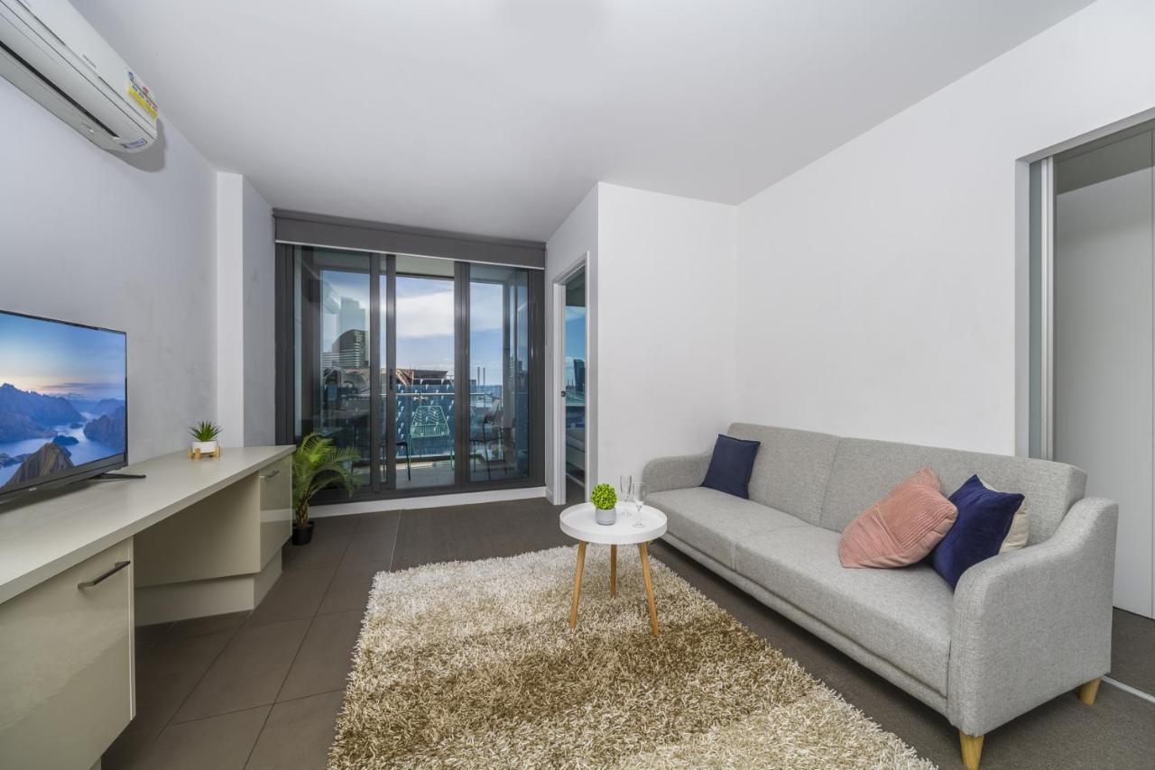 Hudson Sea View Apartments Southern Cross Station Cbd Мелбърн Екстериор снимка