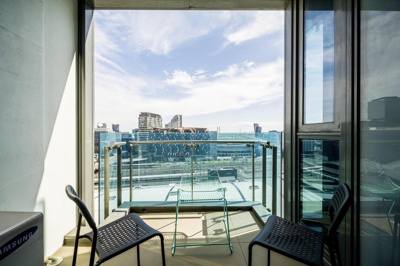 Hudson Sea View Apartments Southern Cross Station Cbd Мелбърн Екстериор снимка