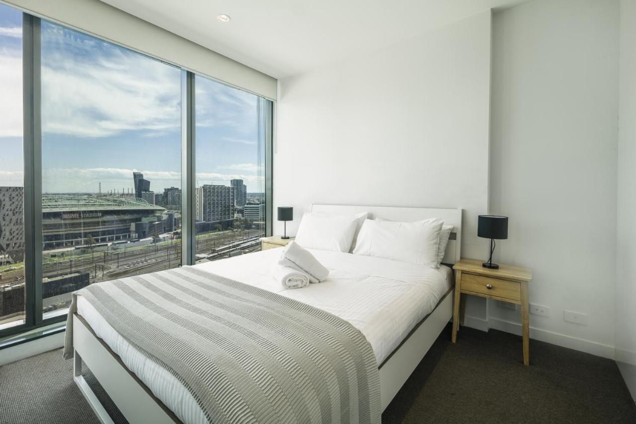 Hudson Sea View Apartments Southern Cross Station Cbd Мелбърн Екстериор снимка