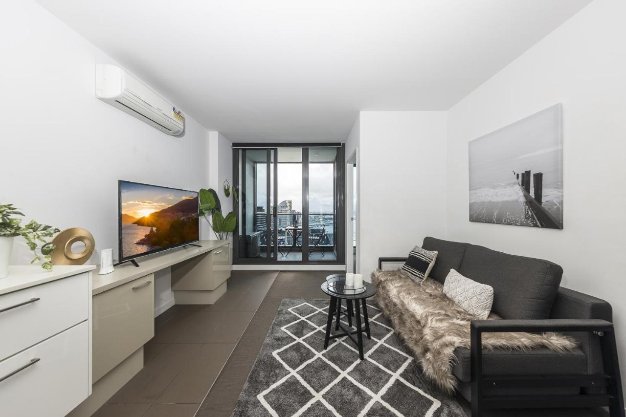 Hudson Sea View Apartments Southern Cross Station Cbd Мелбърн Екстериор снимка